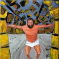 Zerstörung des Philistertempels durch Simson (Richter 16)